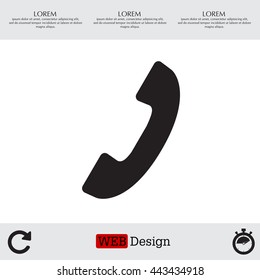 Phone handset icon