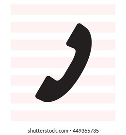 Phone handset icon