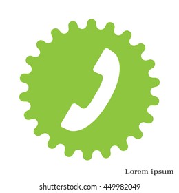 Phone handset icon
