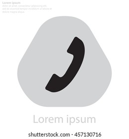 Phone handset icon