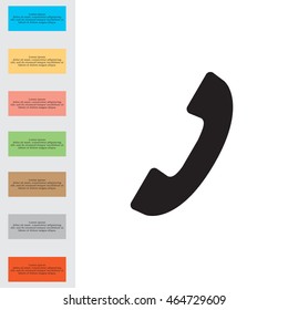 Phone handset icon