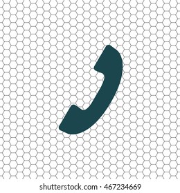 Phone handset icon