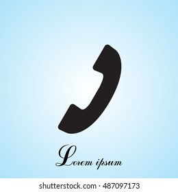 Phone handset icon