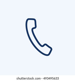 Phone handset icon