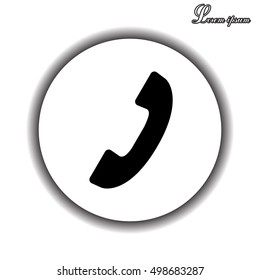 Phone handset icon