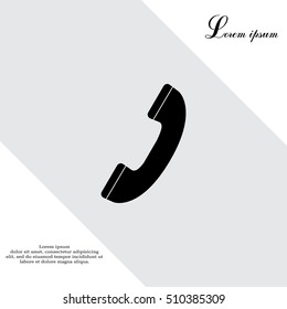 Phone handset icon