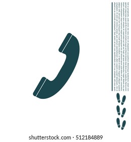 Phone handset icon