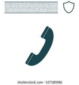 Phone handset icon