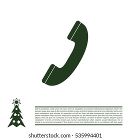 Phone handset icon