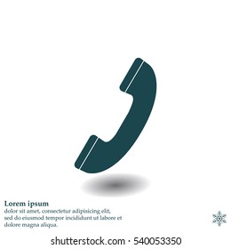 Phone handset icon