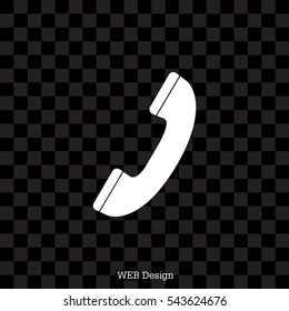 Phone handset icon