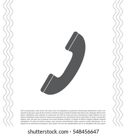Phone handset icon