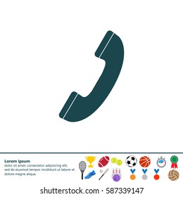 Phone handset icon