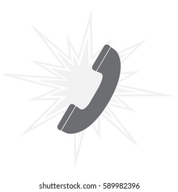 Phone handset icon