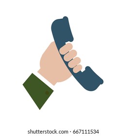 phone handset icon