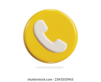 icono del dispositivo de teléfono Icono de representación 3d ilustración vectorial