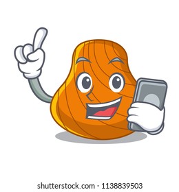 With phone hard shell character cartoon