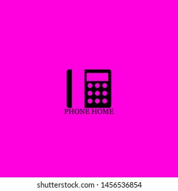 phone home icon sign signifier vector