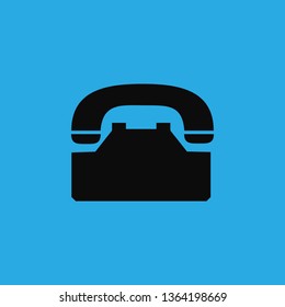 phone home old icon vector