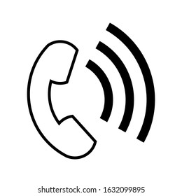 phone icon with a background