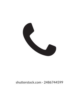 phone icon black vector silhouette  with while Background art