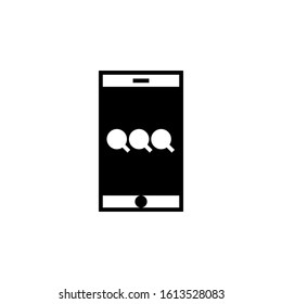 phone icon black and white