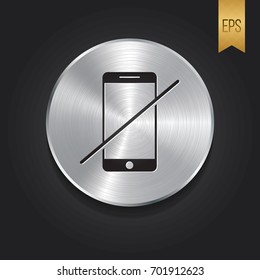Phone Icon Button Symbol Vector 