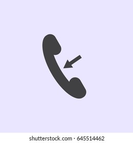 Phone icon, call out vector illustration