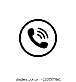 Phone icon. call symbol vector design