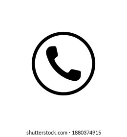 Phone icon. call symbol vector design
