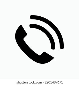 Phone Icon. Calling Symbol - Vector.