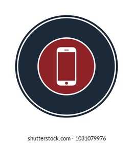 Phone icon in circle