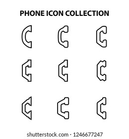 Phone icon collection