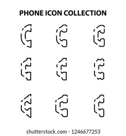 Phone icon collection