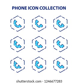 Phone icon collection