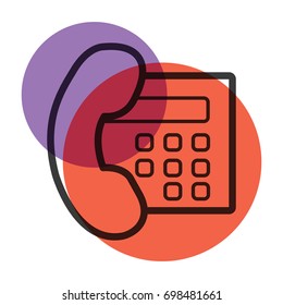 Phone icon color mark