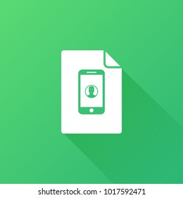 phone icon. communication sign