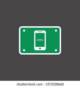 phone icon. communication sign