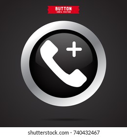phone icon. communication sign