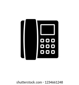 Phone Icon. Communication Sign & Symbol Vector Illustration.