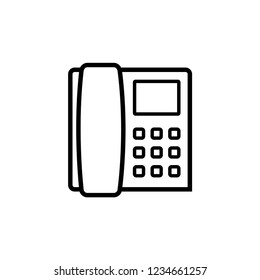 Phone Icon. Communication Sign & Symbol Vector Illustration.