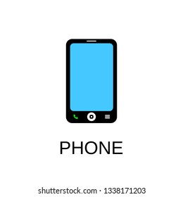 Phone icon. Phone concept symbol design. Stock - Vector illustration can be used for web