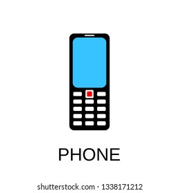 Phone icon. Phone concept symbol design. Stock - Vector illustration can be used for web