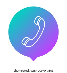 Phone icon - contact icon