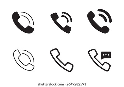 phone icon. contact us, Call icon logo design. telephone sign and symbol. Vector Illustration eps 10