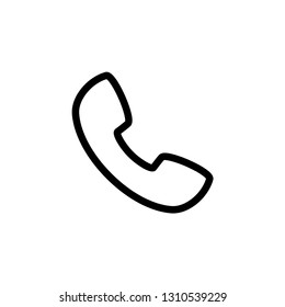Phone icon design collection for website or business card