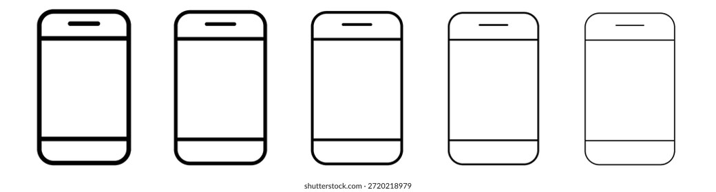 Phone icon design, logo, app, UI. Vector illustration, EPS