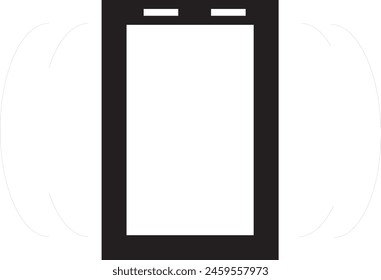 phone icon design shap eps