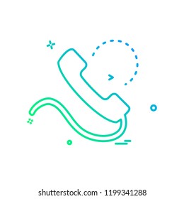 Phone icon design vector
