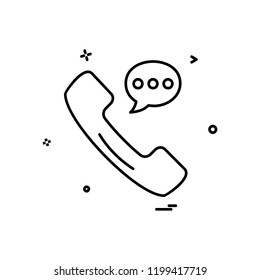 Phone icon design vector
